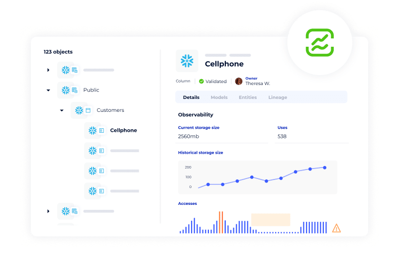 Trustworthy analytics: Transform your data from a liability to an organizational asset with DataGalaxy Logo