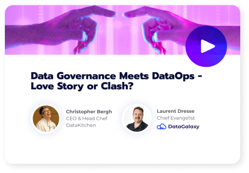 Webinar: Data Governance Meets DataOps – Love Story or Clash?