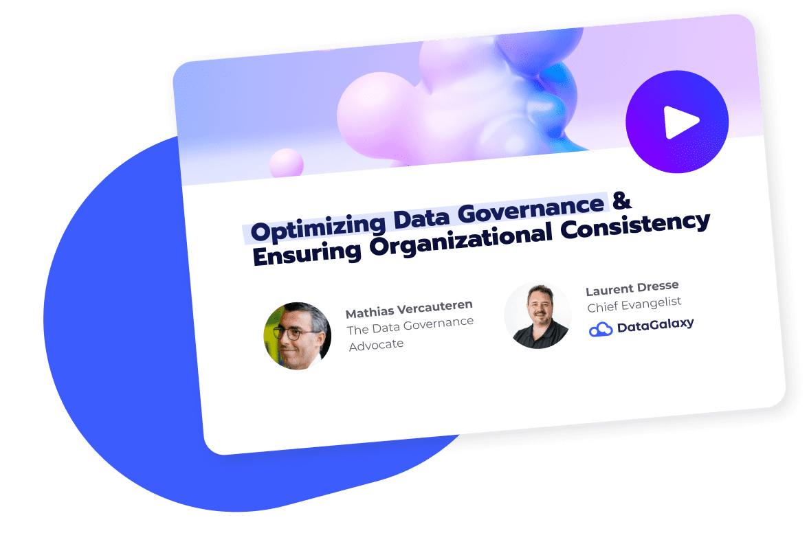 Optimizing data governance Webinar Logo
