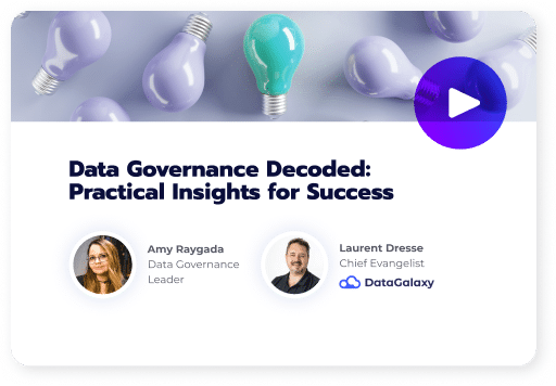 Webinar: Data Governance Decoded: Practical Insights for Success