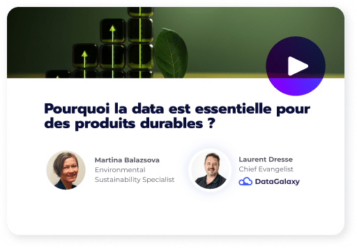 Webinar: Pourquoi la data est essentielle pour des produits durables ?