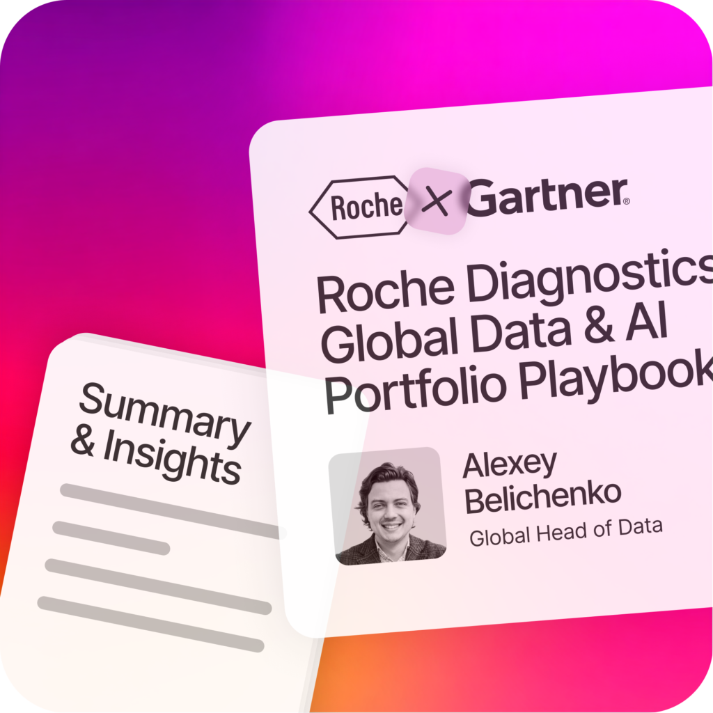 Roche session materials at Gartner