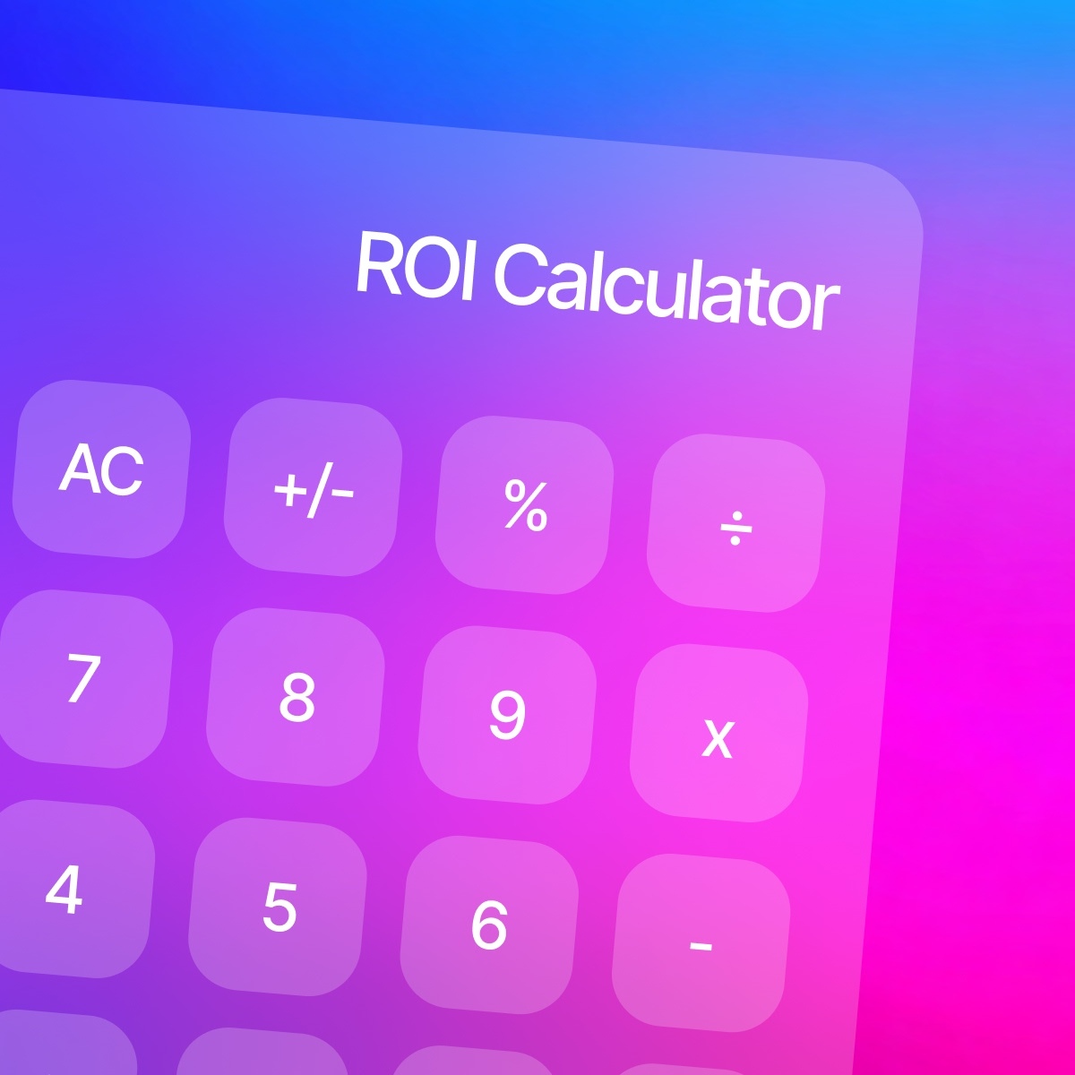 ROI callculator illustration