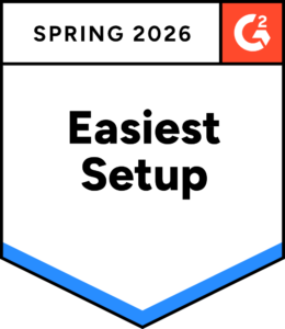 G2 easiest setup badge