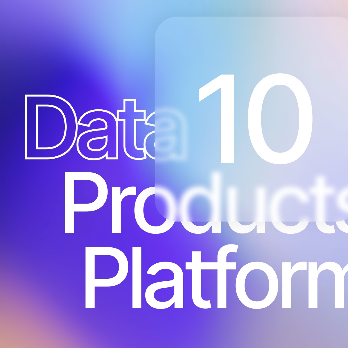 top data products platfrom